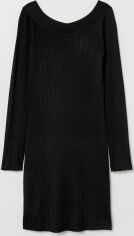 Акція на Сукня коротка жіноча H&M 0688474_02 XS Чорна від Rozetka