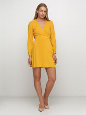 Акція на Сукня коротка жіноча H&M 0714429 34 Жовта від Rozetka