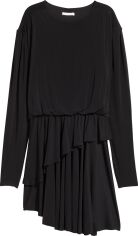 Акція на Сукня коротка осіння жіноча H&M 0563665 32 Чорна від Rozetka