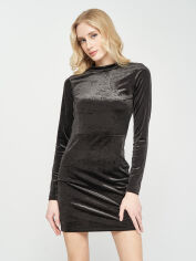 Акція на Сукня коротка осіння жіноча H&M 0662728-8 36 Чорна (СА2000001598337) від Rozetka