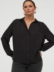 Акція на Сукня коротка осіння жіноча H&M 0754262-0 36 Чорна (СА2000001627952) від Rozetka