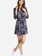 Акція на Сукня коротка осіння жіноча H&M 0406419_темсиній-орнамент 36 Темно-синя (KZ2000000946399_KAY2000000946399) від Rozetka