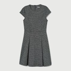 Акція на Сукня коротка жіноча H&M 2905-8008020 XS Сіра від Rozetka