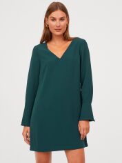 Акція на Сукня-футболка міні осіння жіноча H&M 02-0783497-0 42 Темно-зелена (СА2000001567814) від Rozetka