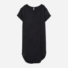 Акция на Сукня-футболка міні осіння жіноча H&M 0401044-8 34 Чорна (СА2000001786505) от Rozetka