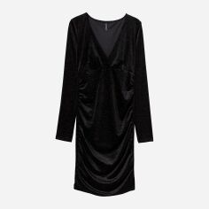Акція на Сукня коротка жіноча H&M 9282542sm S Чорна від Rozetka