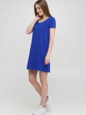 Акция на Сукня-футболка міні жіноча C&A 2074534 XS Синя от Rozetka