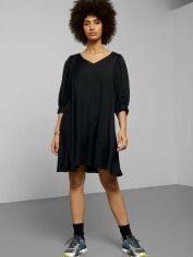 Акція на Сукня коротка літня жіноча H&M 7678710bar 36 Чорна від Rozetka