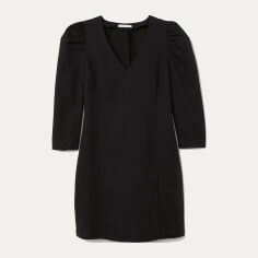 Акція на Сукня коротка осіння жіноча H&M 0665722-8 42 Чорна (СА2000001663257) від Rozetka