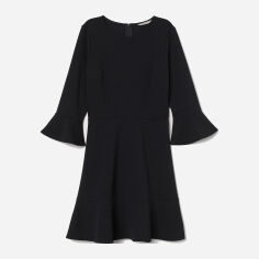 Акція на Сукня коротка осіння жіноча H&M 0794998-0 L Чорна (СА2000001565100) від Rozetka