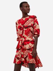 Акція на Сукня коротка осіння жіноча H&M 0856391-1 38 Червона (СА2000001872321) від Rozetka