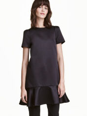 Акція на Сукня коротка жіноча H&M 440029 38 Чорна від Rozetka