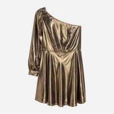 Акція на Сукня коротка жіноча H&M 5282476log 54 Бронзова від Rozetka