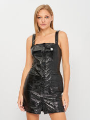 Акція на Плаття коротке осіннє жіноче Stradivarius XAZ284033YUUA M Чорне від Rozetka