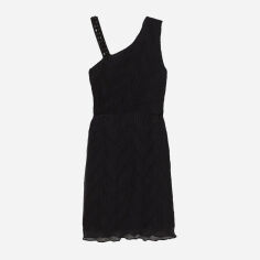 Акція на Сукня коротка літня жіноча H&M 0822725 36 Чорна від Rozetka
