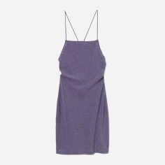 Акція на Сукня коротка літня жіноча H&M 0902486 XS Фіолетова від Rozetka