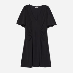 Акція на Сукня коротка літня жіноча H&M 0866307 M Чорна від Rozetka