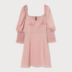 Акція на Сукня коротка літня жіноча H&M 0932888 36 Рожева від Rozetka