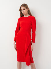 Акція на Сукня міді жіноча H&M 0432620 32 Червона від Rozetka