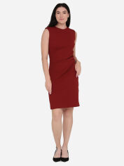 Акція на Сукня міді жіноча H&M 0943993 XS Бордова від Rozetka