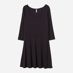 Акція на Сукня коротка жіноча H&M 6864748log XS Чорна від Rozetka