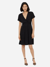 Акція на Сукня коротка літня жіноча H&M 0642960-7 36 Чорна (СА2000001411612) від Rozetka