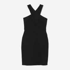 Акція на Сукня коротка жіноча H&M 0717295-9 44 Чорна (СА2000001877715) від Rozetka