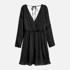 Акція на Плаття коротке літнє жіноче H&M 6049937RP6 34 Чорне від Rozetka