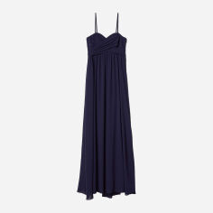 Акція на Сукня міді жіноча H&M 6080137bar 34 Темно-синя від Rozetka