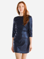 Акция на Сукня-футболка вечірня міні літня жіноча C&A 1048773 L Темно-синя от Rozetka