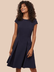 Акція на Сукня коротка осіння жіноча H&M 0772907-1 S Темно-синя (СА2000001880357) від Rozetka
