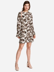 Акція на Сукня коротка літня жіноча H&M XAZ045202IJSG 42 Біла від Rozetka