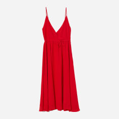 Акція на Сукня міді жіноча H&M 0745138-9 38 Червона (СА2000001888490) від Rozetka