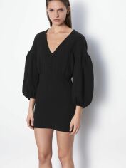 Акція на Сукня коротка жіноча Zara XAZ230912CBMV L Чорна від Rozetka