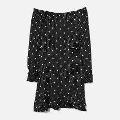 Акція на Сукня коротка осіння жіноча H&M 5839767log 34 Чорна від Rozetka