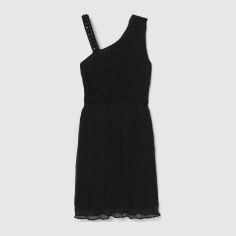 Акція на Плаття коротке жіноче H&M XAZ235869RAEM 36 Чорне від Rozetka