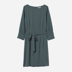 Акція на Плаття міді жіноче H&M 9548323abr 38 Зелене від Rozetka