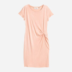 Акція на Сукня-футболка міді літня жіноча H&M 0533296001 M (170/96А) Світло-рожева від Rozetka