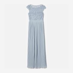 Акція на Сукня довга літня жіноча H&M 0606800_1 36 (165/84А) Блакитна від Rozetka