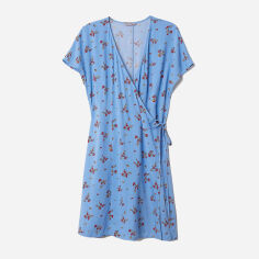 Акція на Плаття на запах коротке жіноче H&M 0675274 46 Синє (KAY2000001298008_LD2000001298008) від Rozetka