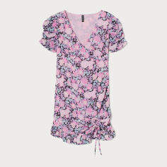 Акція на Сукня коротка літня жіноча H&M 0894651 36 Фіолетова від Rozetka