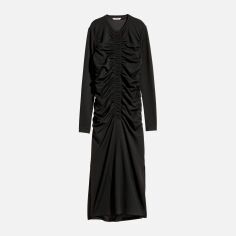 Акція на Сукня міді жіноча H&M 0605757 32 Чорна від Rozetka