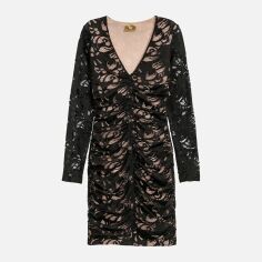 Акція на Сукня коротка жіноча H&M 0589835 36 Чорна від Rozetka