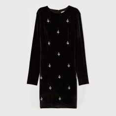 Акція на Сукня коротка осіння жіноча H&M 0683454 34 Чорна (KZ2000001255841_KAY2000001255841) від Rozetka