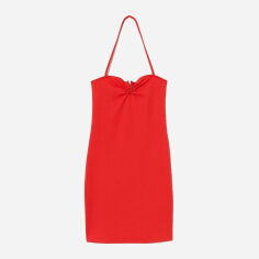 Акція на Сукня коротка жіноча H&M 0743737-01 32 Червона від Rozetka