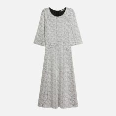 Акція на Сукня міді жіноча H&M 0588131-01 S Біла від Rozetka