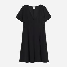 Акція на Сукня коротка літня жіноча H&M 0785748 XS Чорна від Rozetka