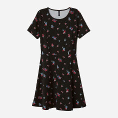 Акція на Сукня коротка жіноча H&M 0639833 32 Чорна від Rozetka
