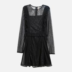 Акція на Сукня коротка жіноча H&M 0535660 42 Чорна від Rozetka
