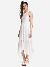 Акція на Плаття міді літнє жіноче H&M XAZ016689FXUU 32 Біле від Rozetka